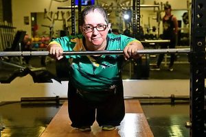 Seddon athlete lifting sports profile at World Dwarf Games