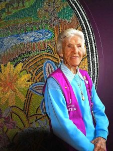 Footscray Hospital’s oldest volunteer applauded