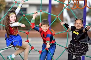 Heroic helping of caring and sharing