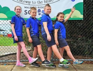 Students embrace walking in the West