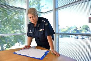 Superintendent Fitzgerald walks the walk