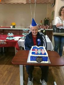 Stan Fox celebrates his 100th birthday