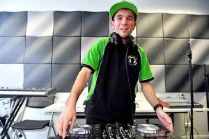 DJ puts heat in beats