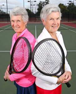 All love between tennis twins