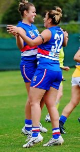 Western Bulldogs work hard for historic win
