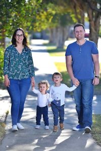 Altona Meadows couple walking for prems