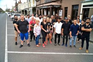 Traders petition for free parking