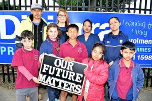 Dinjerra parents call for urgent boost to school rebuild budget