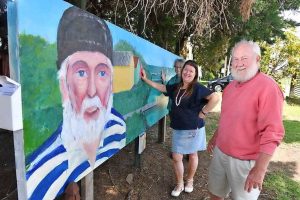 Fishing village mural unveiled