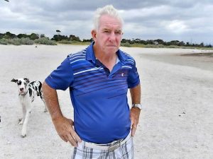 Woman injured at Altona dog beach