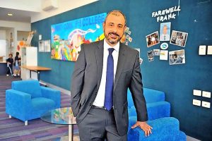 Principal makes a point