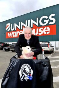 Altona North Pies fan saved after heart attack at Bunnings