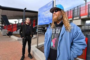 Footscray busker Dean Jackson back on track