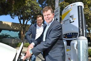 Electric vehicle fast charger for Altona