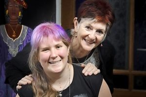 Brave Abbie battles on