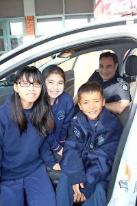 Pupils buddy up with police