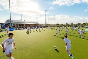 Real Madrid puts young guns through their paces