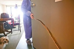 Disability pensioner fights eviction