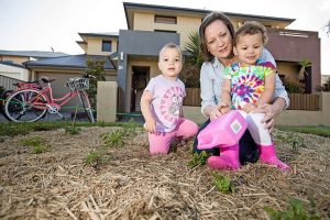 Vegetable gardens spring up on nature strips