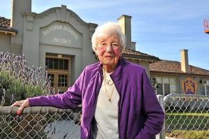Marjorie celebrates Altona PS centenary