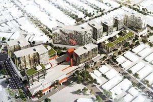 1400 apartments planned for Kinnears site