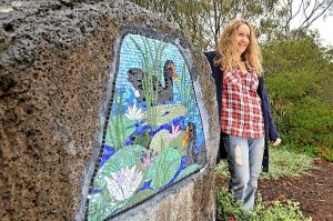 Mosaic art unveiled at Newport Lakes