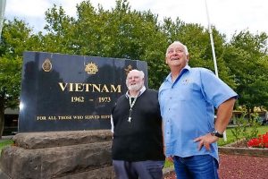 Trio honoured on Long Tan anniversary