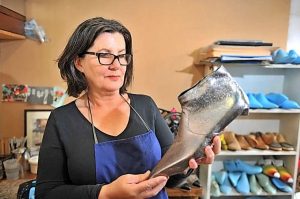 Betty’s bespoke boots are a beauty