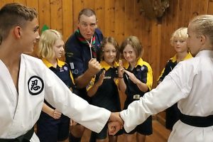 Sea Scouts learn self defence against bullying
