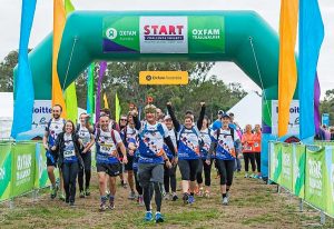 VU Centurions hike to fight poverty