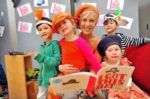 Kinder caps off national storytime