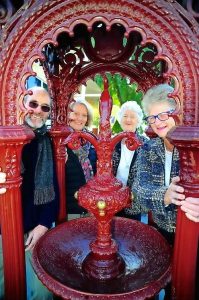 Historic Williamstown water fountain restored